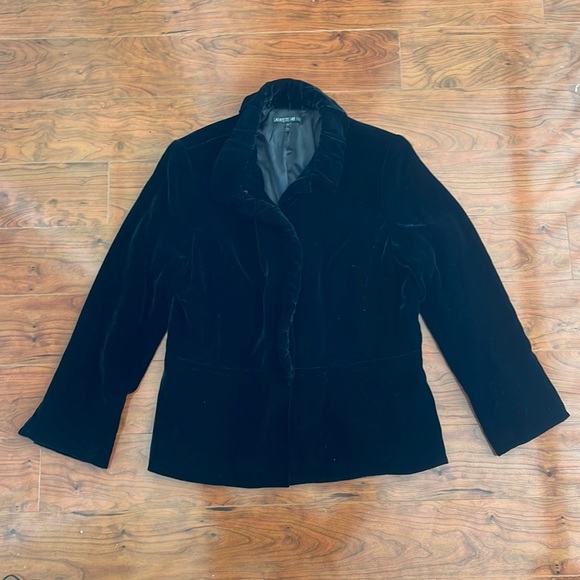 Lafayette 148 New York Jackets & Blazers - Lafayette 148 Black Silk Blend Jacket Coat